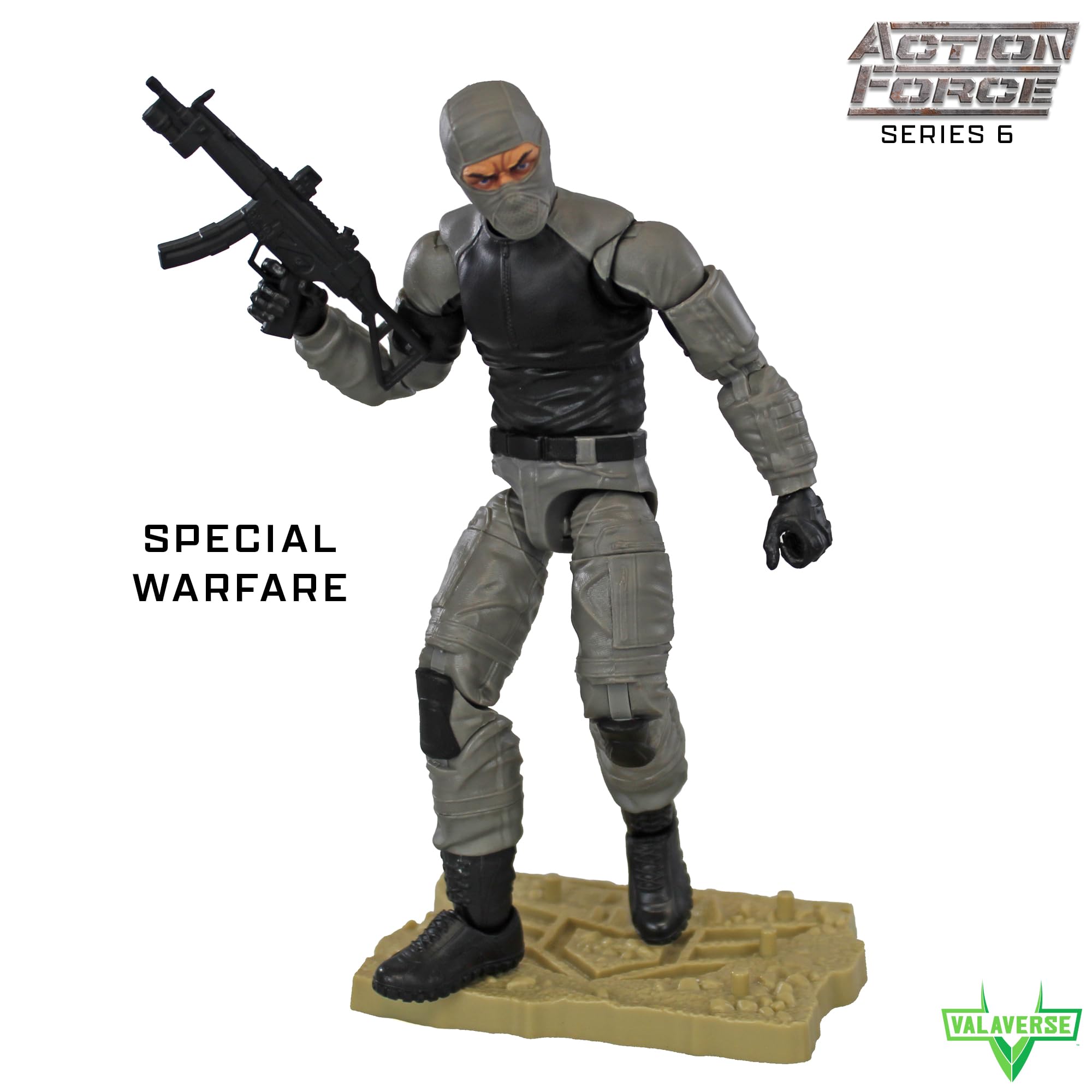 valaverse action force アクションフォース　6インチ Action Force Valaverse Series 6 Special Warfare Trooper Premium 6